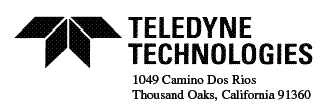 (TELEDYNE TECHNOLOGIES LOGO)